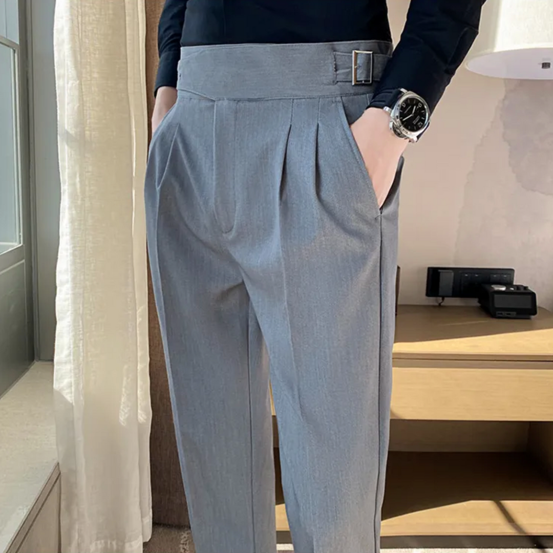 Avera | Gurkha-Hose für Herren – Stilvolle Leinenhose für Freizeit und Büro
