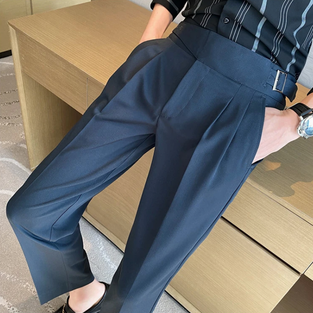 Avera | Gurkha-Hose für Herren – Stilvolle Leinenhose für Freizeit und Büro