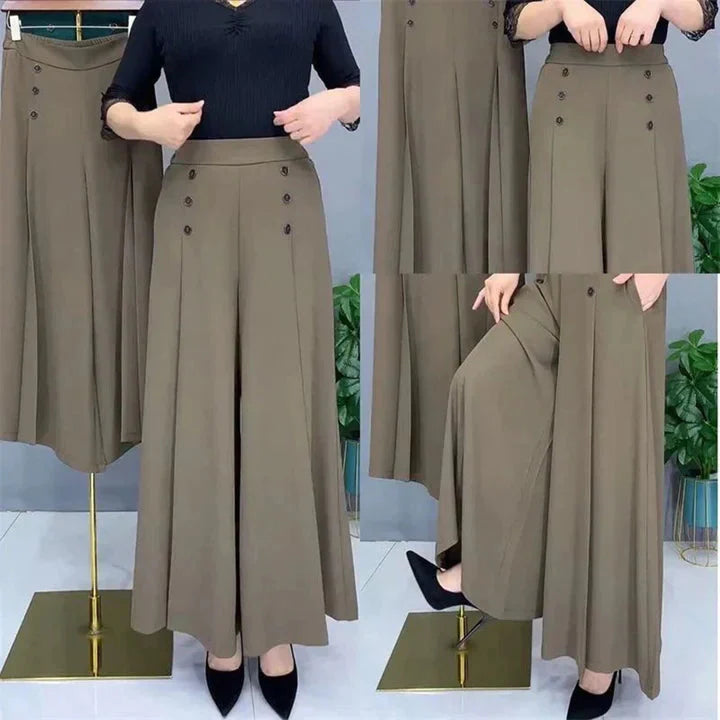 Senira | Stilvolle Hosen mit weitem Bein – Eleganter Look für besondere Anlässe