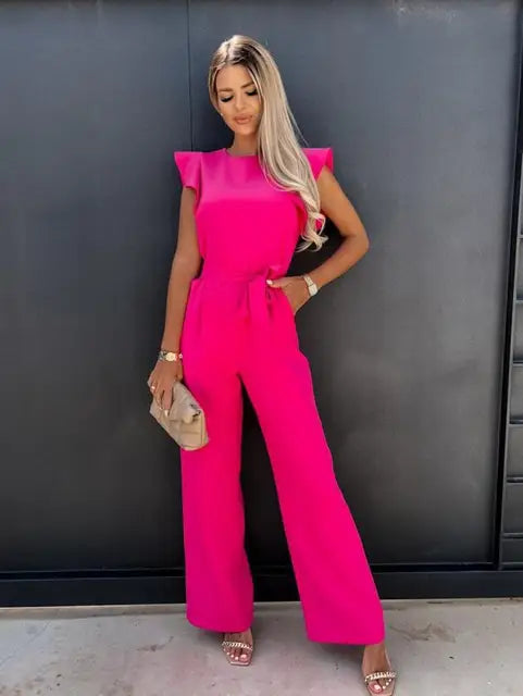 Anuza | Ärmelloser Jumpsuit - Trendy & Vielseitig