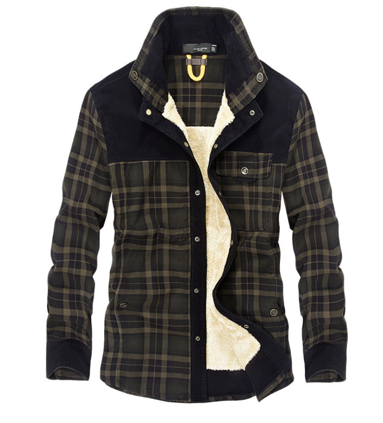 Vintro | Flanell-Winterjacke für Damen – Warm und Stilvoll