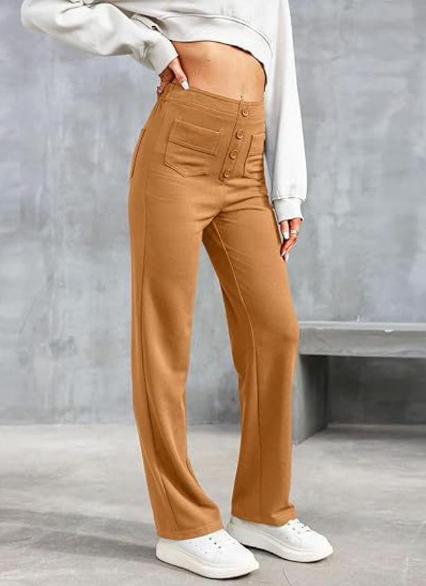 Elisa | Elastische Casual-Hose mit hoher Taille – Stil und Komfort vereint