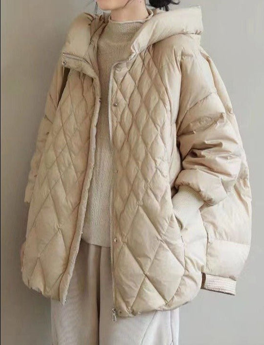 Calastelle | Attraktiver Casual-Daunenmantel aus Entenfedern