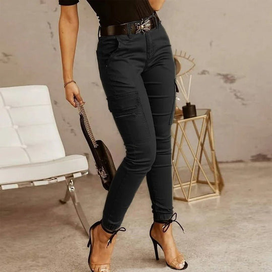 Lozia | Trendige Cargo-Jeans für Damen – Modern und Bequem