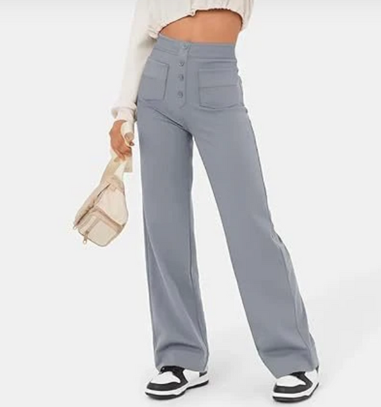 Elisa | Elastische Casual-Hose mit hoher Taille – Stil und Komfort vereint