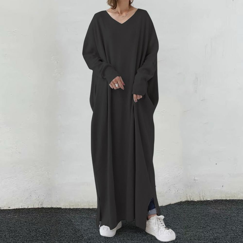 Kelly | Langes Kleid in Übergröße für Frauen – Stilvoll und Bequem