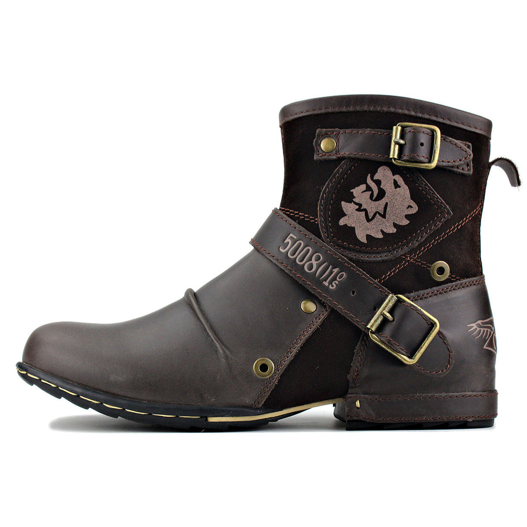 5008 | Herrenstiefel Vintage-Stil - Robust & Klassisch