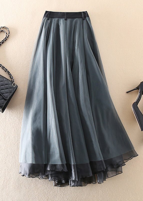Avera | Französischer Patchwork-Tüllrock – Eleganter Midi-Rock für Damen