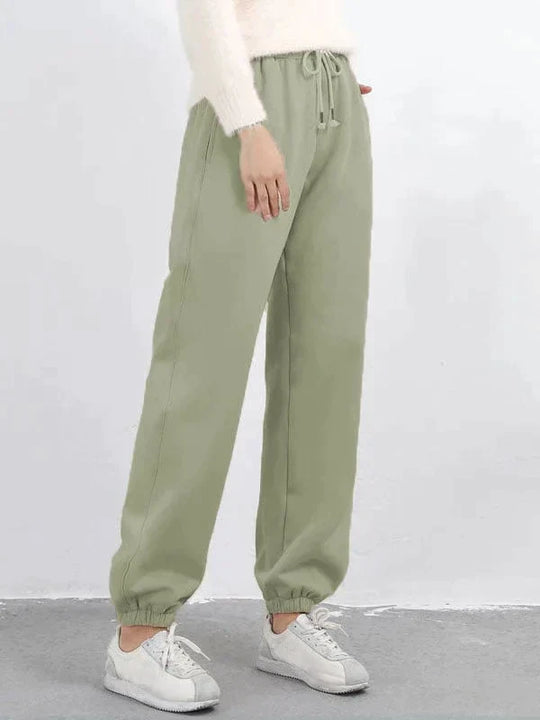 Gera | Damen Baumwoll-Fleece-Jogger-Hose – Bequem und lässig für jede Gelegenheit