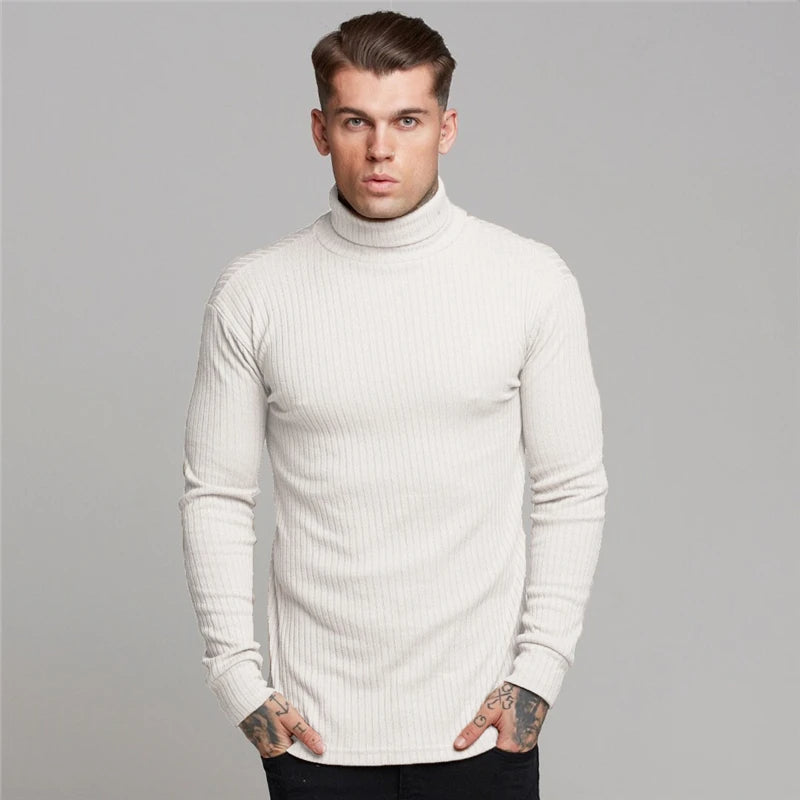 Andrane | Bequemer Rollkragenpullover für Herren - Stil & Komfort