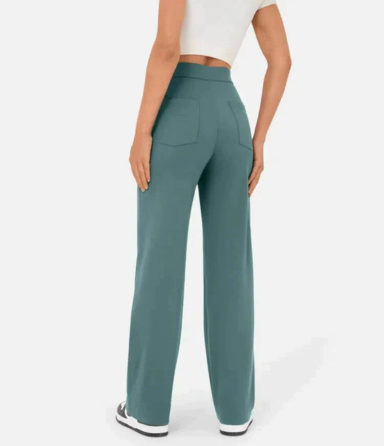 Elisa | Elastische Casual-Hose mit hoher Taille – Stil und Komfort vereint