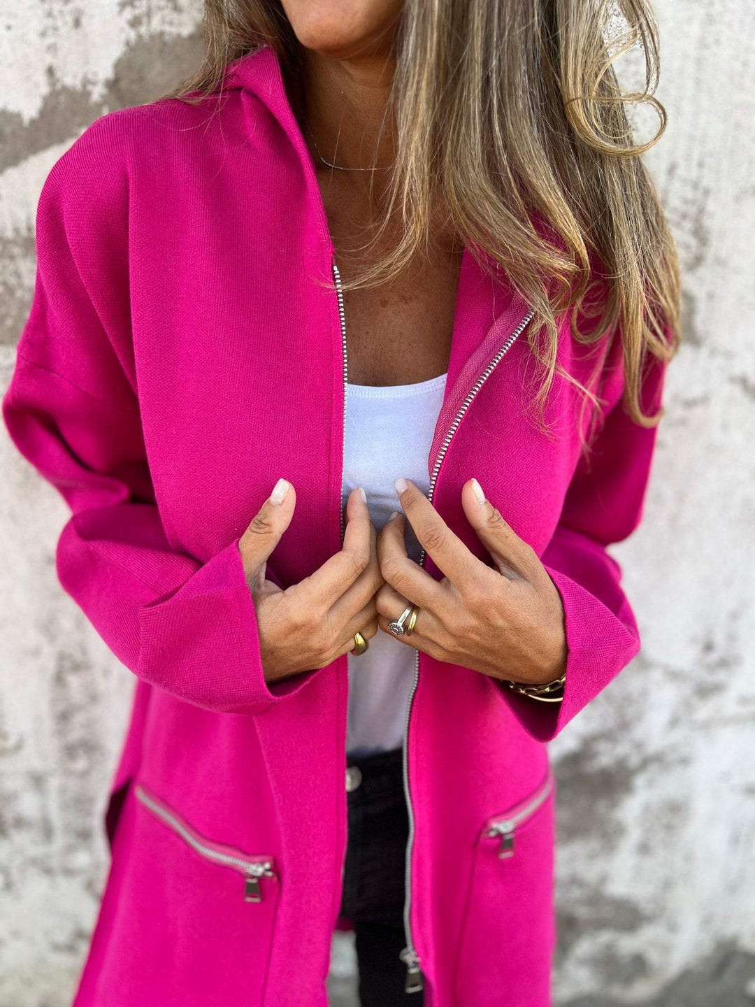 Alirave | Modische Strickjacke mit Zipper – Idealer Begleiter