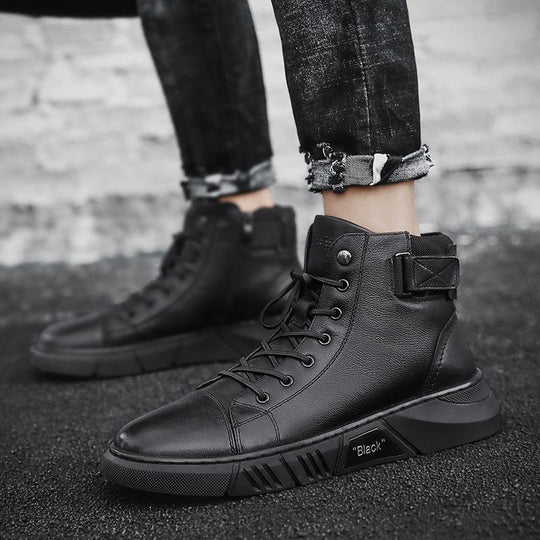 Bendro | Robuste Winter-Boots für Herren aus Echtleder – Warm & Strapazierfähig