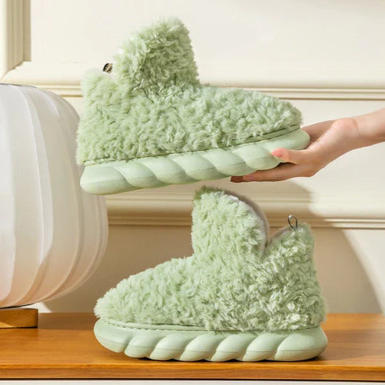 Athletica | Fleece-Booties - Warme und Bequeme Hausschuhe