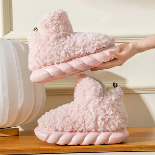 Athletica | Fleece-Booties - Warme und Bequeme Hausschuhe