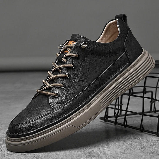 Alexander | Orthopädischer Sneaker Herren - Echtes Leder & Komfort