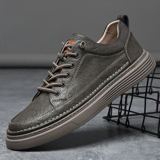 Alexander | Orthopädischer Sneaker Herren - Echtes Leder & Komfort