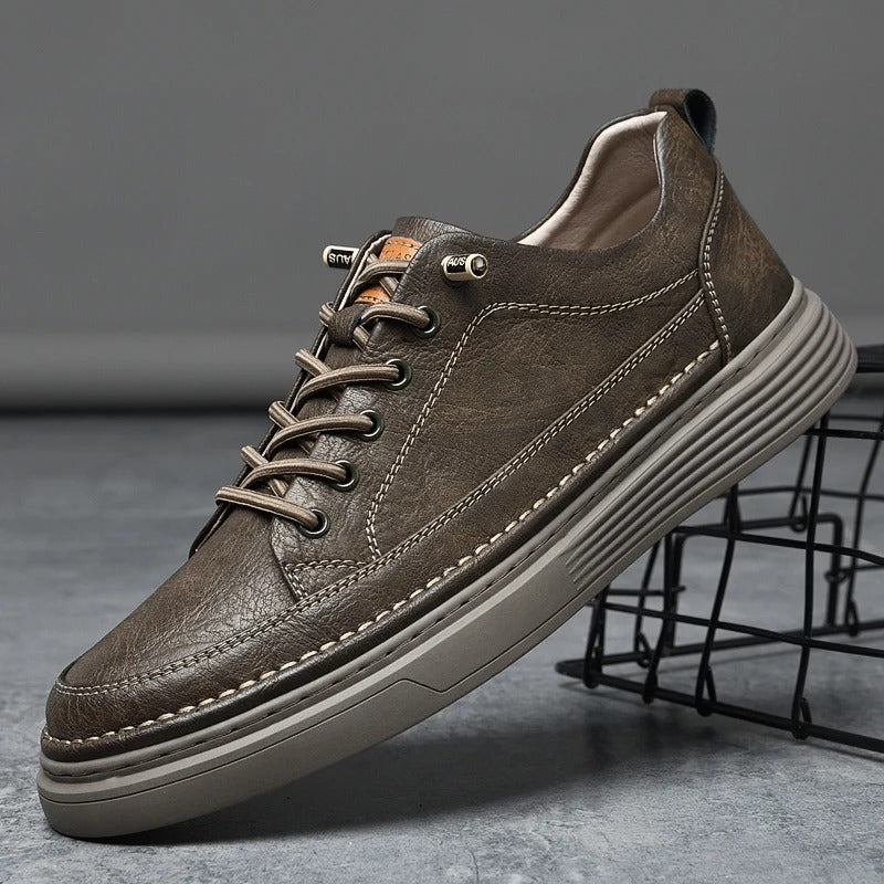 Alexander | Orthopädischer Sneaker Herren - Echtes Leder & Komfort