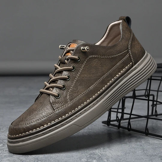 Alexander | Orthopädischer Sneaker Herren - Echtes Leder & Komfort
