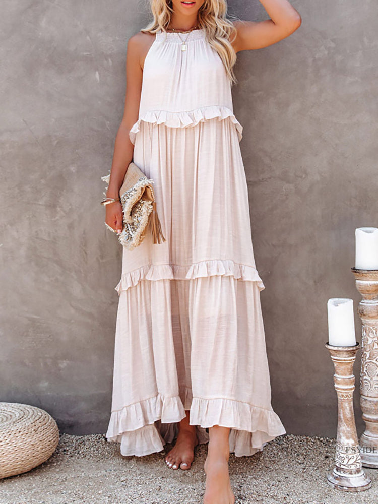 Amelia | Langes Lockeres Sommerkleid - Leicht & Atemberaubend