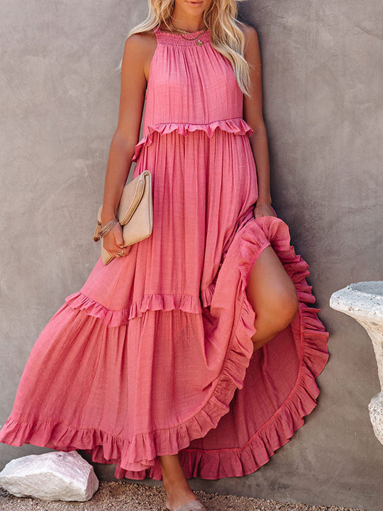 Amelia | Langes Lockeres Sommerkleid - Leicht & Atemberaubend