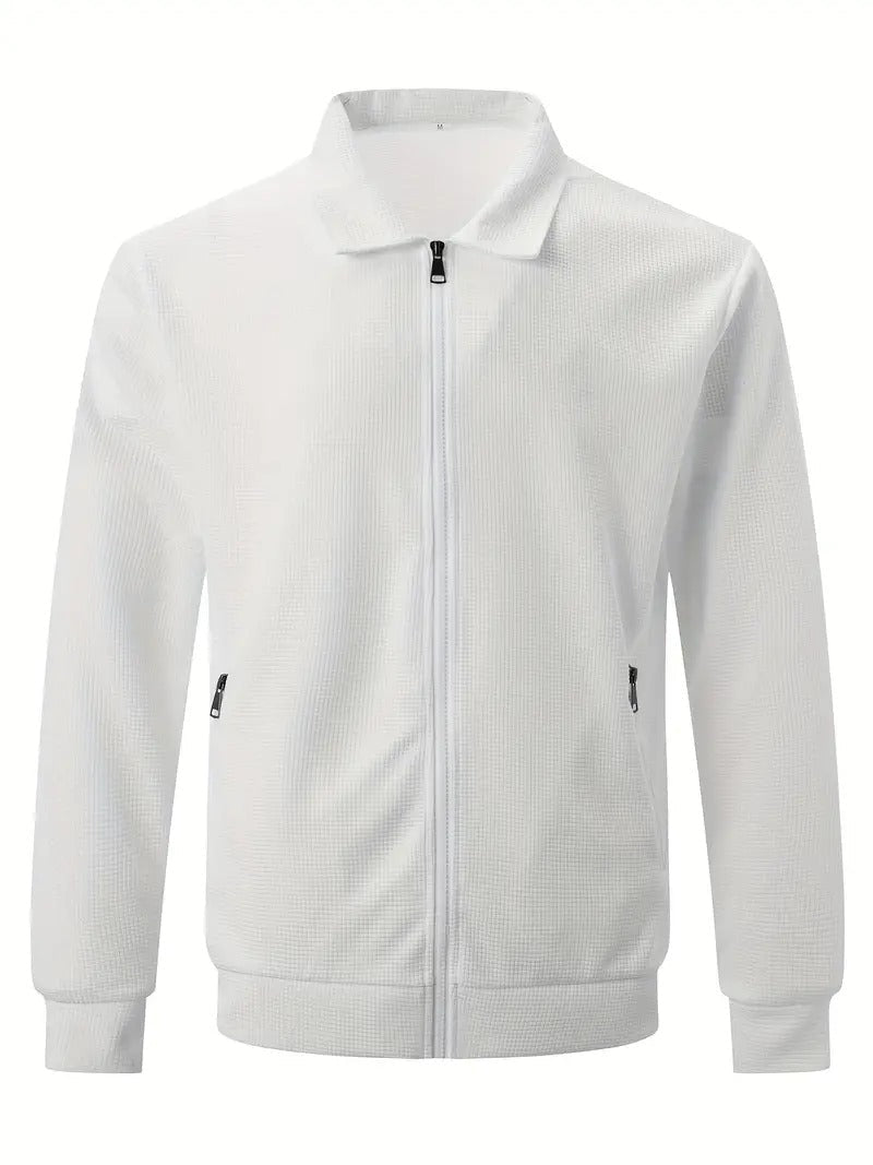 Yvinde | Vintage-Jacke mit Reißverschluss für Herren – Stilvoller Retro-Look